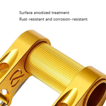 Potence double creuse LitePro S95 pour vélo pliant (or)