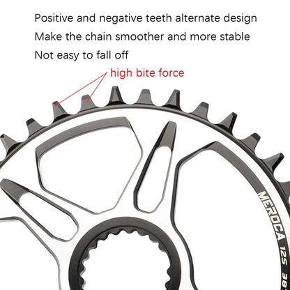 MEROCA Positive And Negative Teeth Repair Disc For Shimano M7100/8100/9100(38T Single Disk)