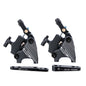 1 Pair IIIPRO Flat Mount Road Calipers Bilateral Brakes(Black)