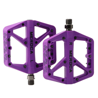 Pédale VTT MEROCA en nylon (violet)