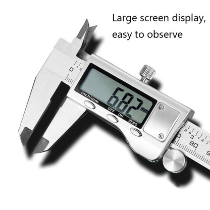 XIFENG Stainless Steel Digital Display Electronic Vernier Caliper, Specification: 0-200mm