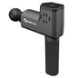 Pistolet de massage Booster T pour relaxation musculaire profonde, prise UE, 2000 mAh avec 6 têtes de massage (gris)