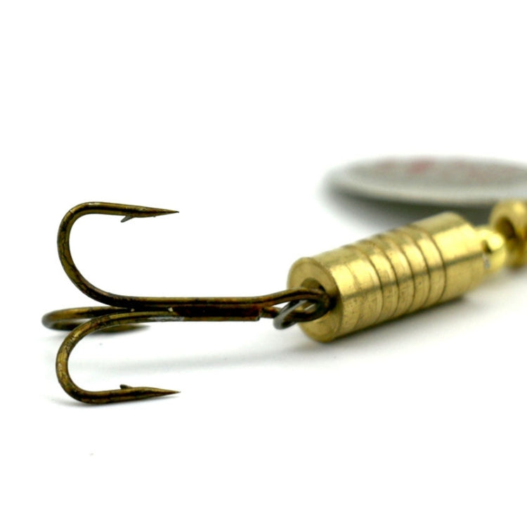 10 PCS HENGJIA  SP054 6.7cm / 7g Fresh Water Sequins Road Bait(Silver)