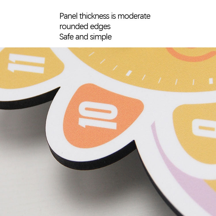 Cartoon Shake Wall Clock Children Room Decoration Wall Clock (Car)