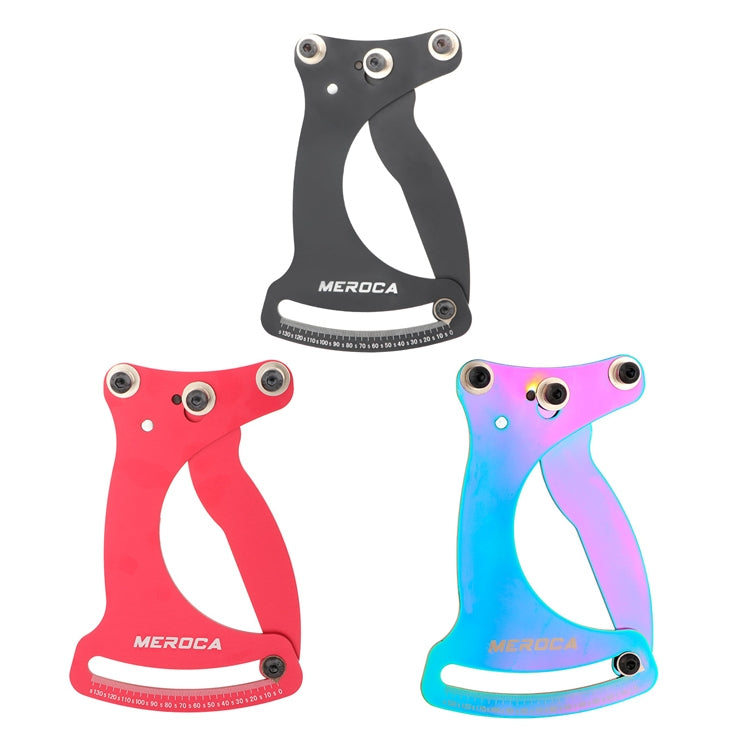 MEROCA Outil d'étalonnage d'anneau de vélo Rayons de tension de tube Jeu de roues Fil d'acier, Couleur : Coloré