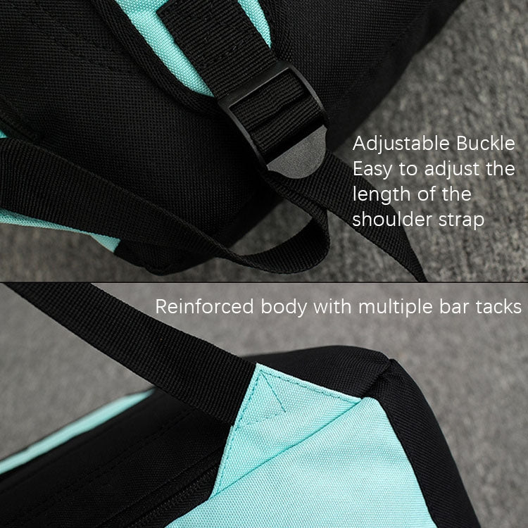 1107 Student Bag Leisure Backpack(Rose Red)