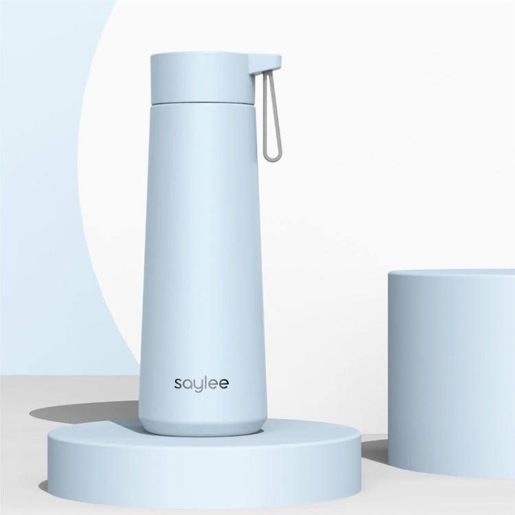 Tasse thermos portable Saylee 304 en acier inoxydable, capacité : 350 ml (bleue)