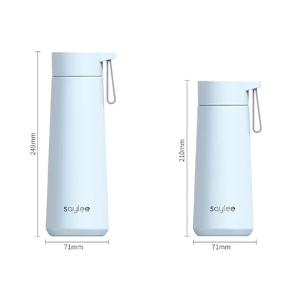 Saylee 304 Stainless Steel Portable Thermos Cup, Capacity: 350ml(Light Pink)