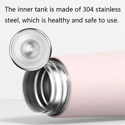 Saylee 304 Stainless Steel Portable Thermos Cup, Capacity: 350ml(Light Pink)