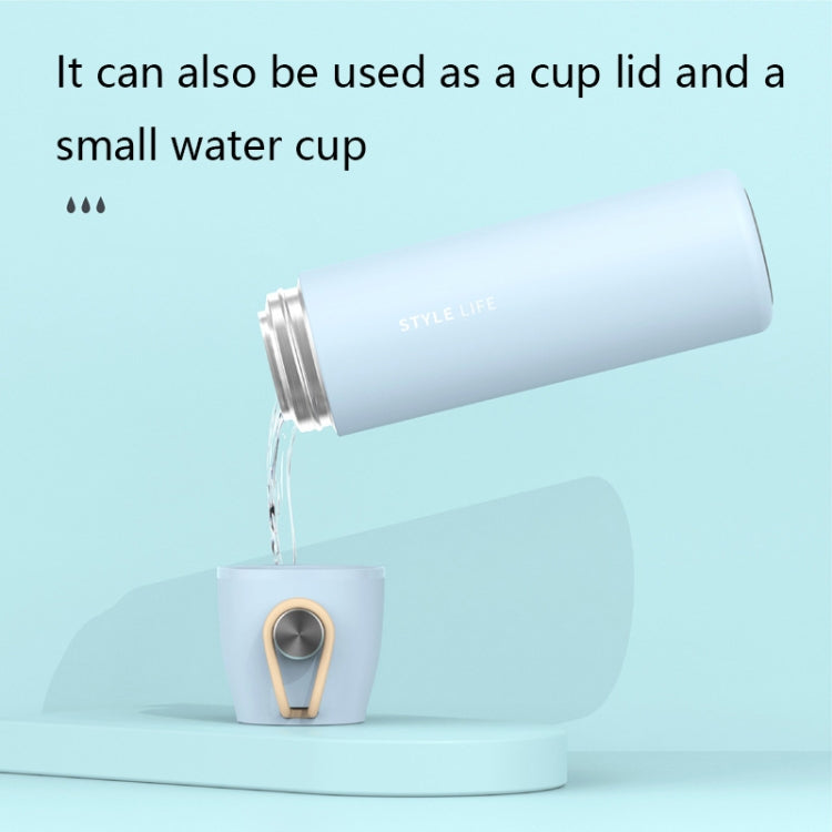 Saylee 304 Stainless Steel Vacuum Thermos Cup, Capacity: 450ml(Blue)