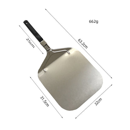 Handle Foldable Pizza Cake Aluminum Spatula(A)