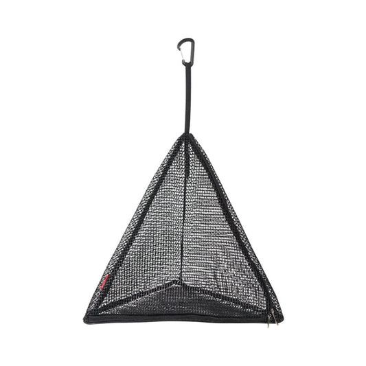 Sac de rangement pliable triangulaire en maille CLS pour l'extérieur L