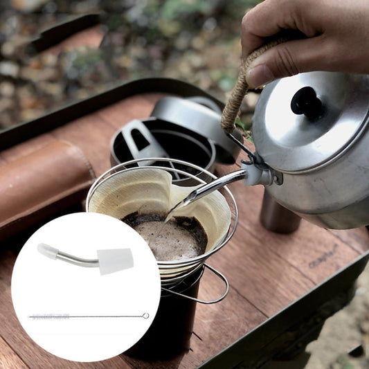 COOLCAMP Bec verseur pour bouilloire de camping - Pour transformer une cafetière en un tube fin
