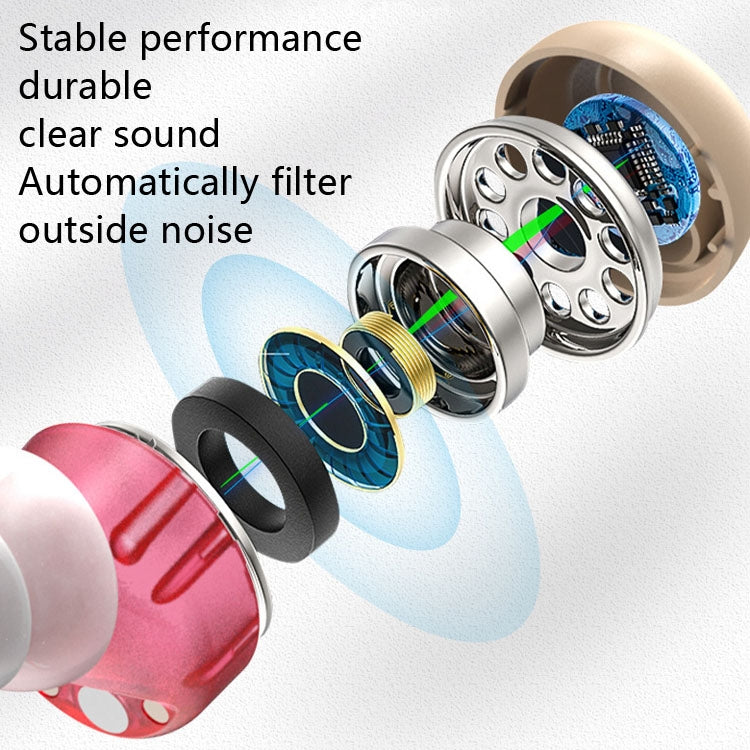 Older Young Sound Amplifier Sound Collector Hearing Aid(Red Blue)