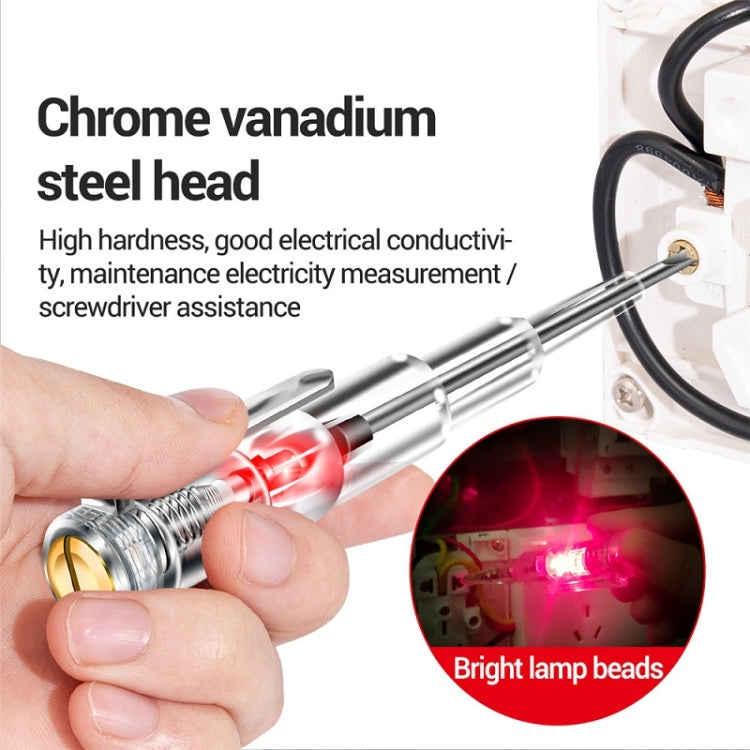 ANENG Multi-Function Induction High-Brightness Transparent Test Pen Screwdriver(B09)