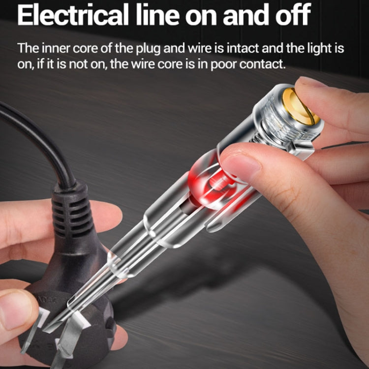 ANENG Multi-Function Induction High-Brightness Transparent Test Pen Screwdriver(B09)