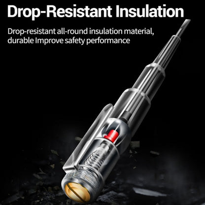 ANENG Multi-Function Induction High-Brightness Transparent Test Pen Screwdriver(B09)