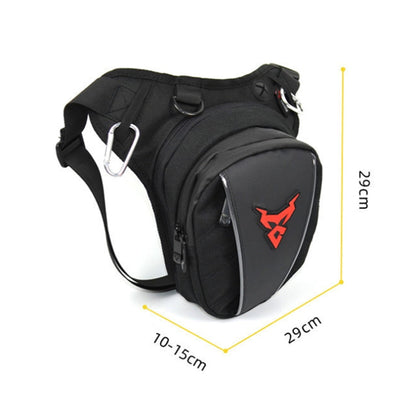 MOTOCENTRIC 11-MC-0105 Motorcycle Riding Leg Bag Waist Bag(Gray)
