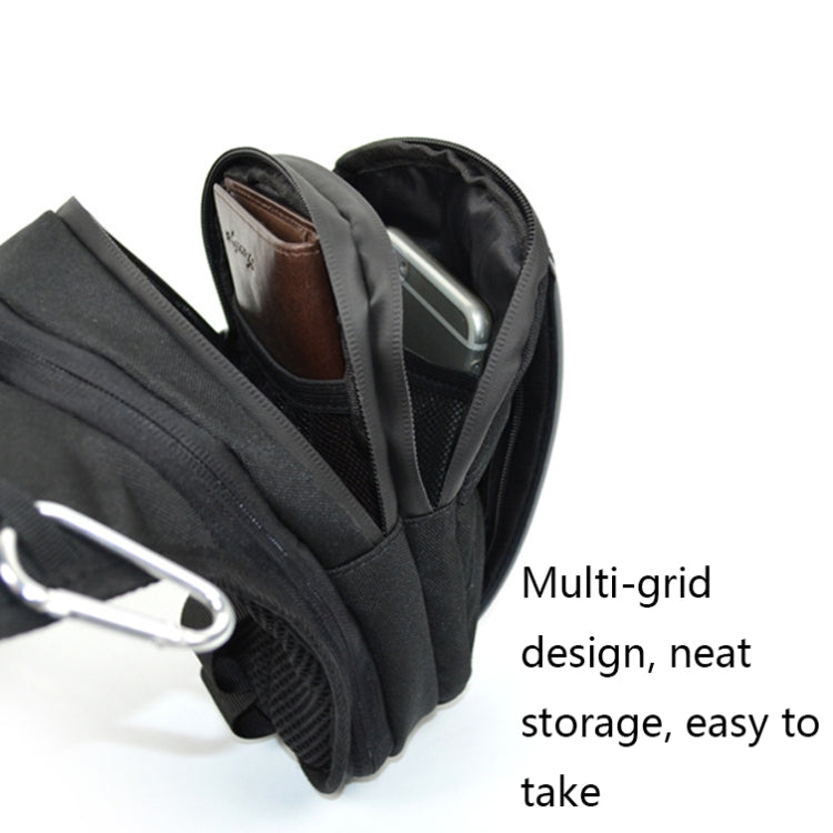 MOTOCENTRIC 11-MC-0105 Motorcycle Riding Leg Bag Waist Bag(Blue)
