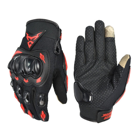 Gants de moto respirants à écran tactile MOTOCENTRIC 13-MC-010, Spécification : M (rouge)