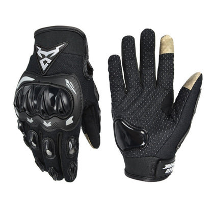 Gants de moto respirants à écran tactile MOTOCENTRIC 13-MC-010, Spécification : L (Gris)