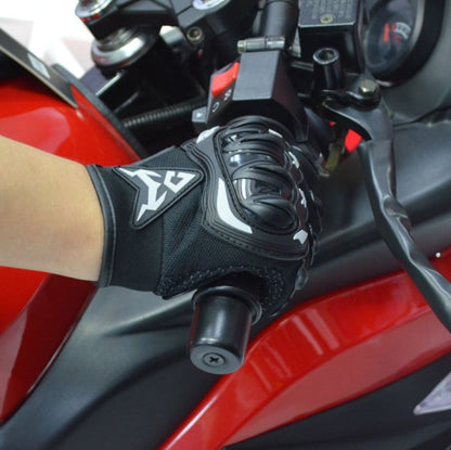 Gants de moto respirants à écran tactile MOTOCENTRIC 13-MC-010, Spécification : L (Gris)