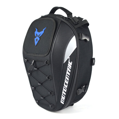 MOTOCENTRIC 11-MC-0102 Sac de selle moto pour casque (Bleu)