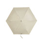 PARACHASE Carbon Fiber Light Portable Small Clever Black Glue Sunscreen Anti-UV Sun Umbrella(Khaki)