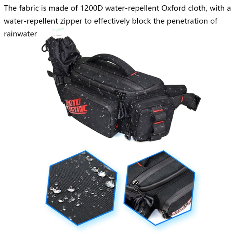 MOTOCENTRIC 11-MC-0112 Multifunctional Motorcycle Riding Messenger Waist Bag(Reflective)