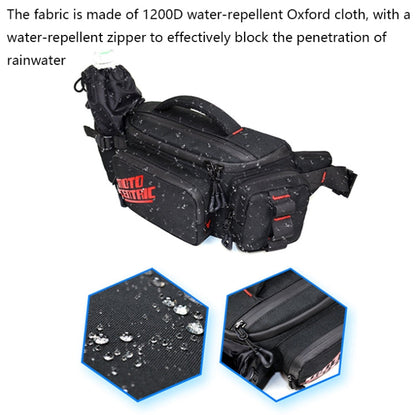 MOTOCENTRIC 11-MC-0112 Multifunctional Motorcycle Riding Messenger Waist Bag(Reflective)