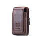 BULL CAPTAIN  Leather Multifunctional Waist Bag For Men(Brown-10)