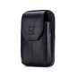 Sac banane multifonctionnel en cuir BULL CAPTAIN pour homme (noir-08)