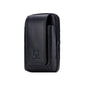 BULL CAPTAIN  Leather Multifunctional Waist Bag For Men(Black-10)