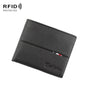 Baweisi A-6595-1 Men Casual Short RFID Wallet Multifunctional Card Holder