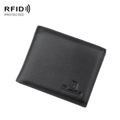 Baweisi A-6502-1 Men Casual Short RFID Wallet Multifunctional Card Holder