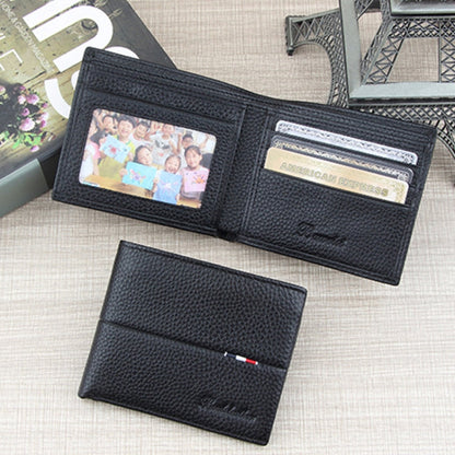 Baweisi A-6502-1 Men Casual Short RFID Wallet Multifunctional Card Holder