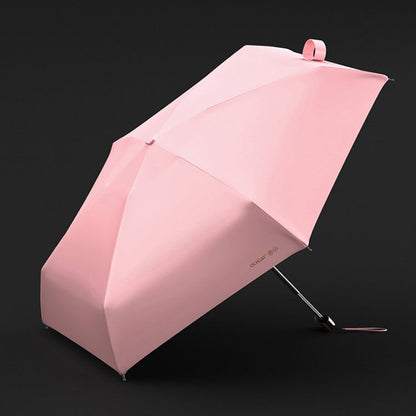 OLYCAT Portable Black Glue Sunshade Sunscreen Ultraviolet Umbrellas(Pink)