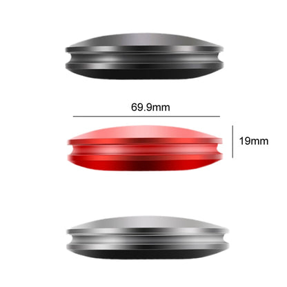 BEN.JACK Car Instrument Air Purification Solid Aroma Diffuser Ornament(Gray)