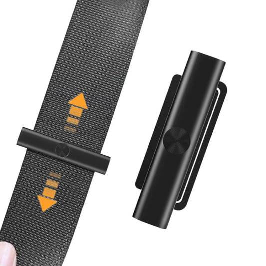 BEN.JACK Support de ceinture de sécurité antidérapant pour enfant (Gris foncé)