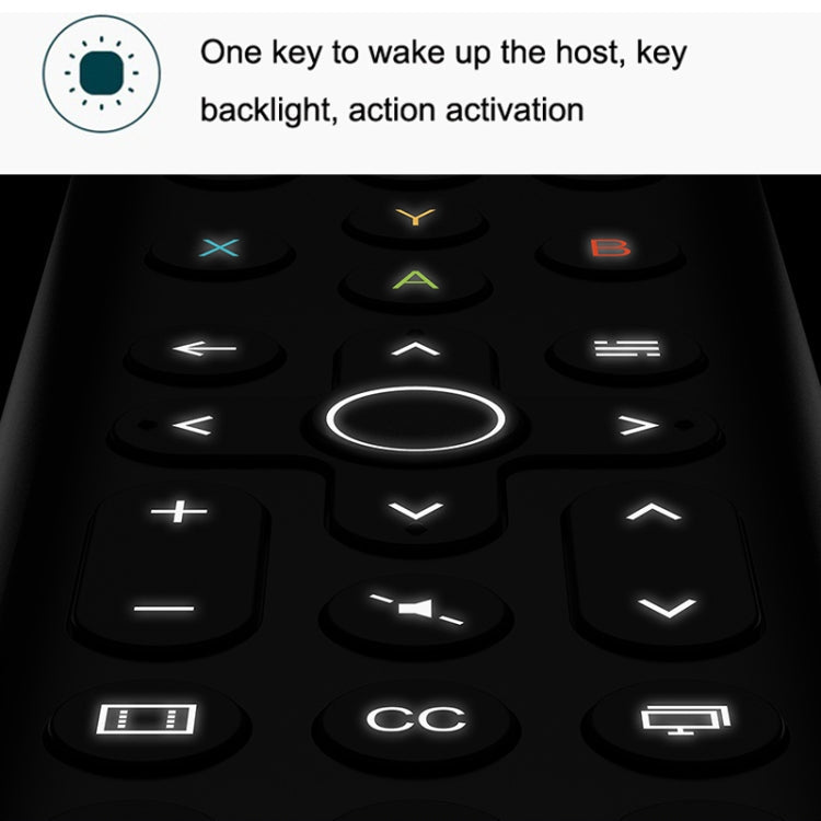 Télécommande multimédia rétroéclairée 8BitDo pour Xbox, Style : Version courte (Noir)