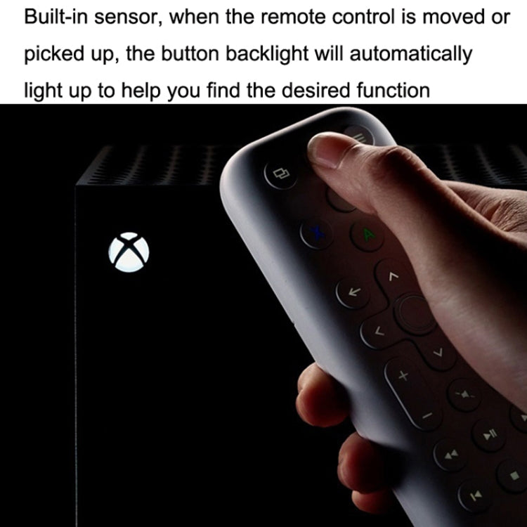 Télécommande multimédia rétroéclairée 8BitDo pour Xbox, Style : Version courte (Noir)
