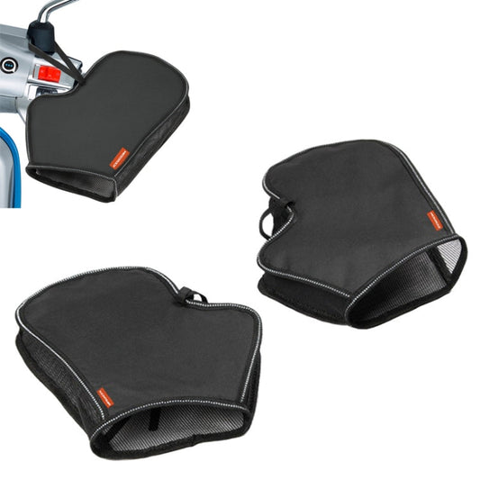 MESOROCK MG1105 Vélo Électrique Crème Solaire Gant Extérieur Été Housse de Guidon, Taille: Taille Unique(Noir)