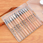 12 PCS/Set MYTEC Multifunctional Woodworking Rubber Stamp Carving Tool Knife