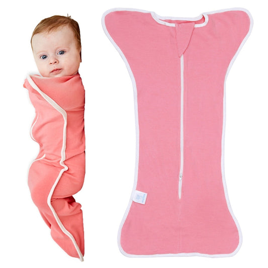 Gigoteuse Couverture pour Nouveau-né en Coton Insular, Taille : 60cm pour 0-3 Mois (Rose Rouge)