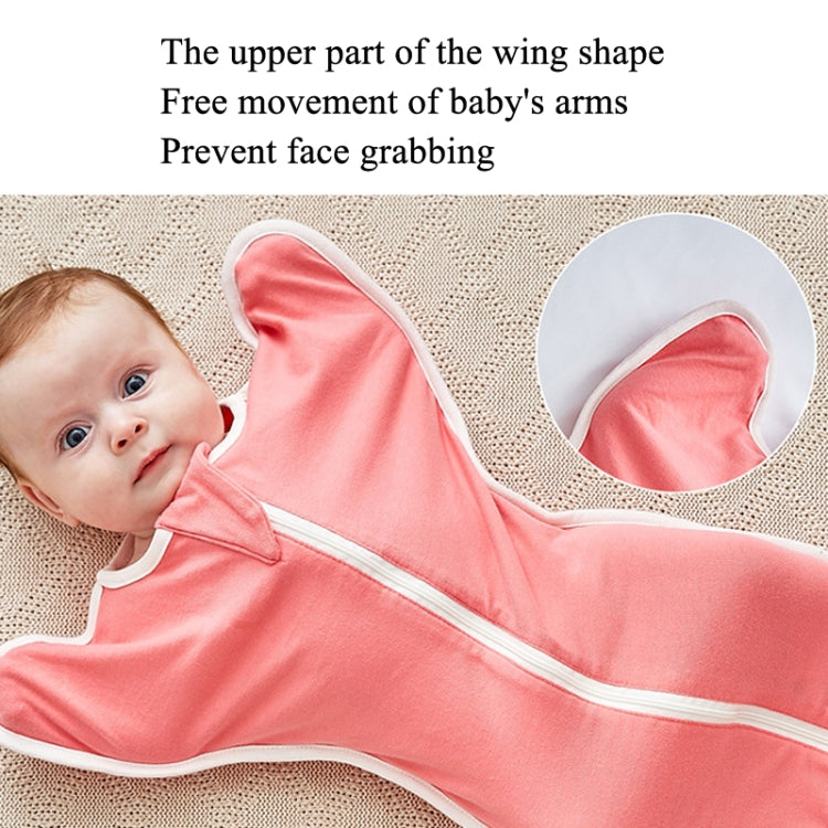 Insular Baby Cotton Quilt Newborn Swaddle Sleeping Bag Blanket, Size: 60cm For 0-3 Months(Purple)