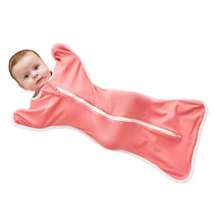 Insular Baby Cotton Quilt Newborn Swaddle Sleeping Bag Blanket, Size: 60cm For 0-3 Months(Purple)