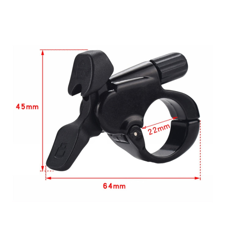 FMFXTR Bicycle Aluminum Alloy Front Fork Wire Controller, Style: B Model+Wire Core