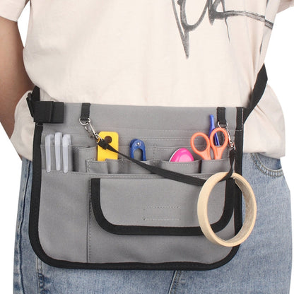 Oxford Portable Medical Personnel Tool Waist Bag(Black)