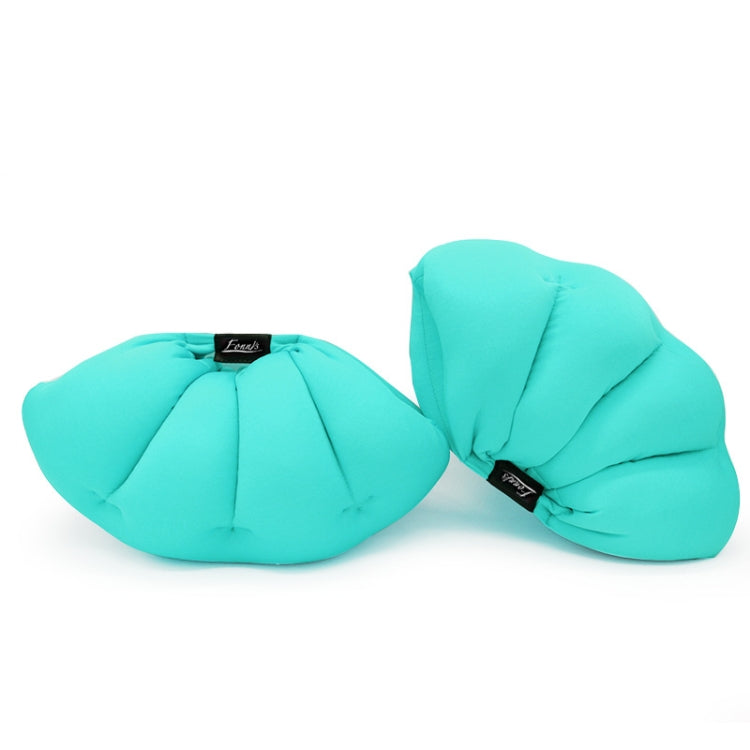 Oreiller de confort pour genoux de femmes enceintes FANNIS, oreiller anti-pression pour belles jambes, taille : 35x15x15cm (bleu)