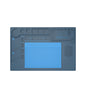 BAKU BA-695  2 in 1 TPR+Silicone Computer Phone Repair Desk Mat Heat Resistant Insulation Mat